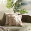 Housses de coussin en fausse fourrure aspect « loup » Lot de 2  - 1