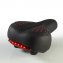 Selle de vélo gel et feu arrière - 1