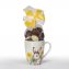 Tasse de Pâques garnie de 150 g de chocolats belges - 1