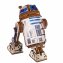 Maquette en bois de R2-D2 - 1