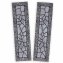 Lot de 2 tapis de protection pour les pieds - Gris pierre  - 1