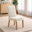 Housse de chaise aspect fourrure - 1