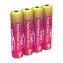 Piles rechargeables Pure Power 4xAAA - 1