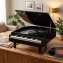Platine vinyle façon piano - 1