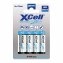 Lot de 4 piles rechargeables Mignon/AA - 1