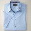 Chemise stretch avec contrastes - 1
