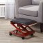 Repose-pieds confortable en cuir - 1