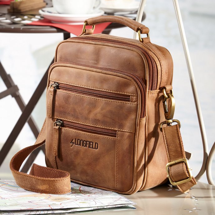 Sac homme en cuir de bœuf