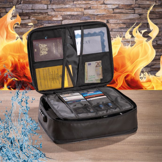 Porte-documents ignifuge et étanche