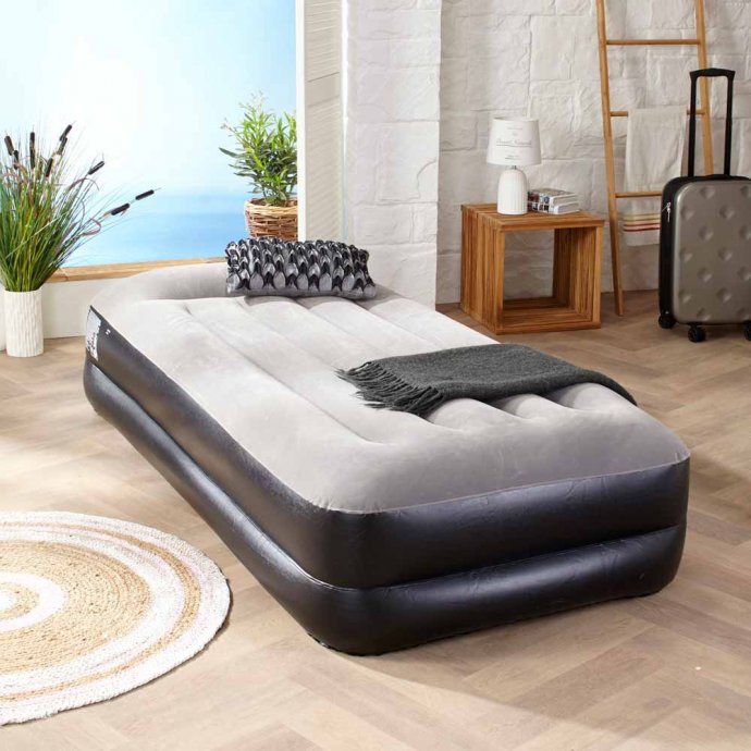 Lit gonflable avec pompe intégrée