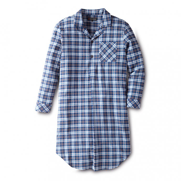 Chemise de nuit en flanelle de coton