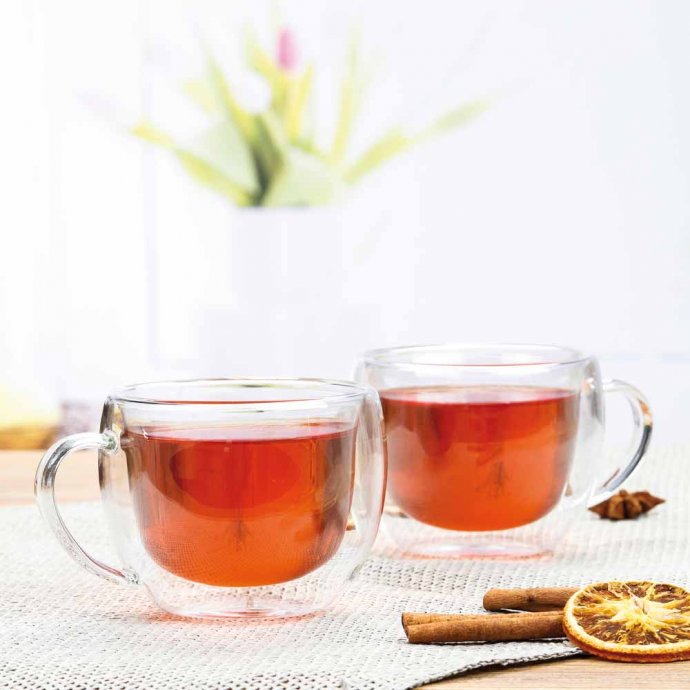 Verres à thé à double paroi, lot de 2