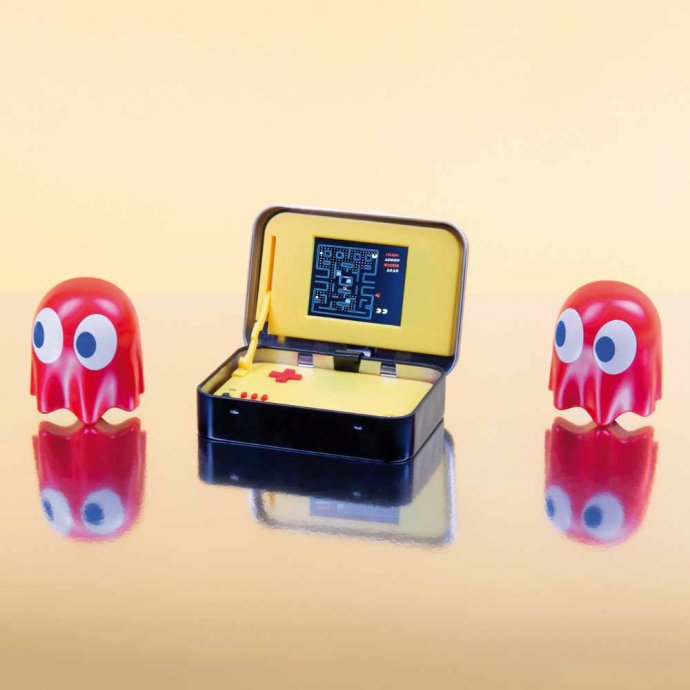 Console de jeux Tetris/Pac Man en boîte