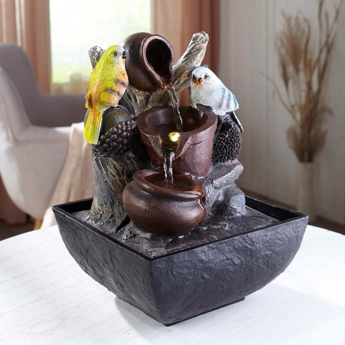 Fontaine d’intérieur à LED