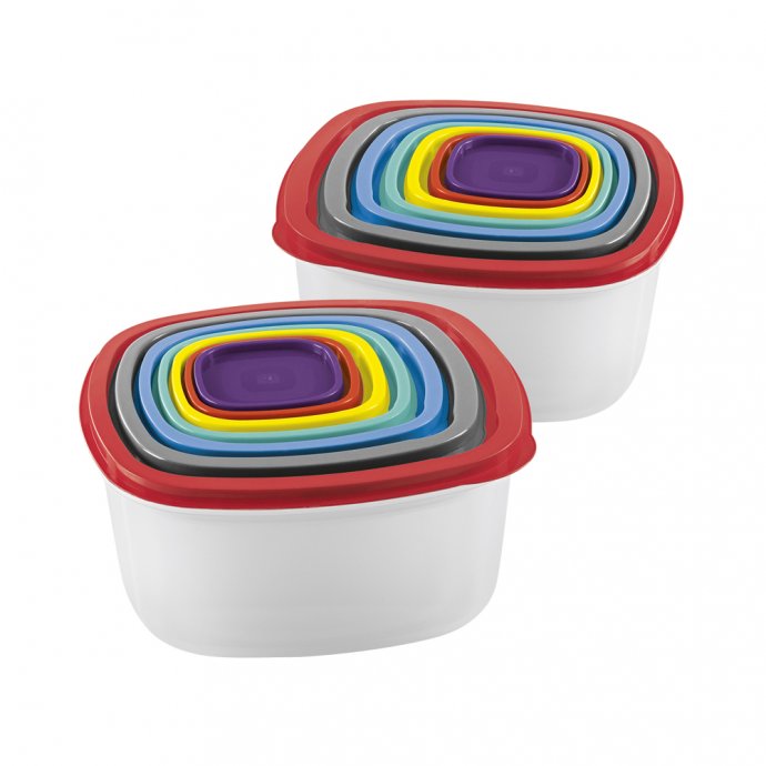 Boîtes de conservation, lot de 14