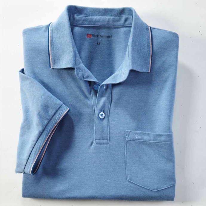 Polo avec contrastes