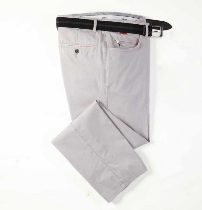 Pantalon léger en coton sans repassage