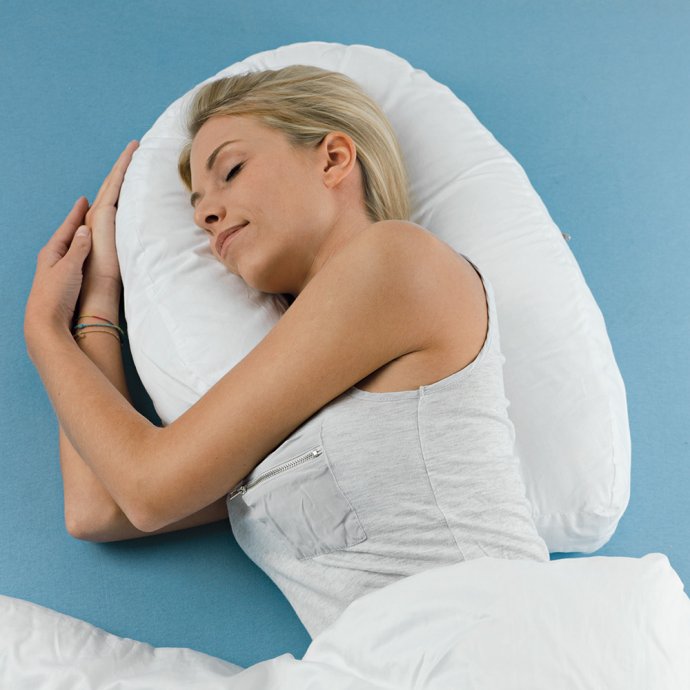 Oreiller pour dormeur latéral