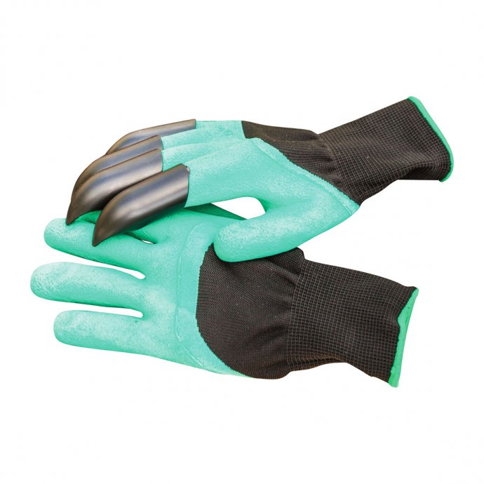 Gants de jardinage avec griffes 1 paire 