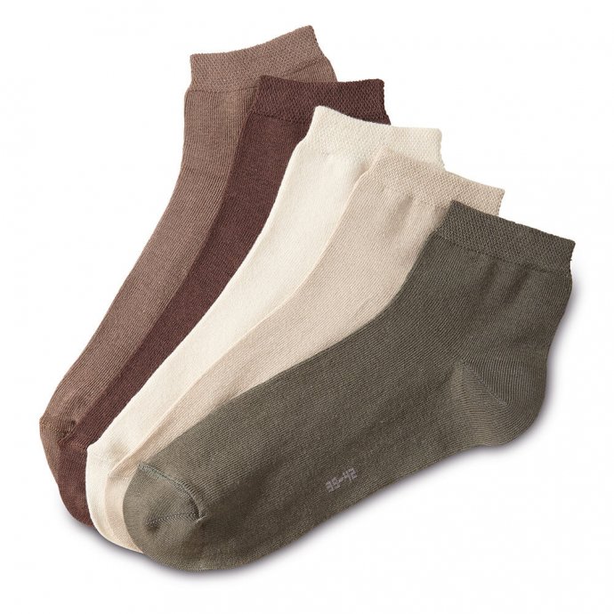 Chaussettes à tige courte Lot de 5 