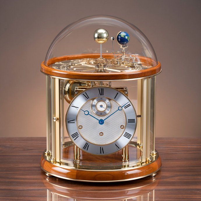 Horloge de table « Tellurium »