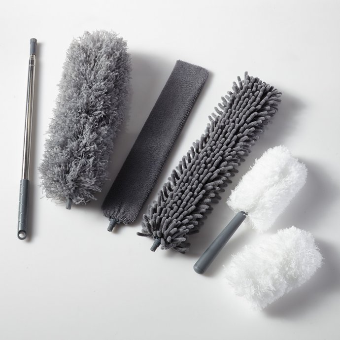 Plumeau télescopique, 5 pièces