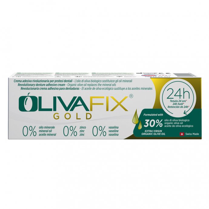 Crème adhésive pour prothèses dentaires "OlivaFix" 75 g
