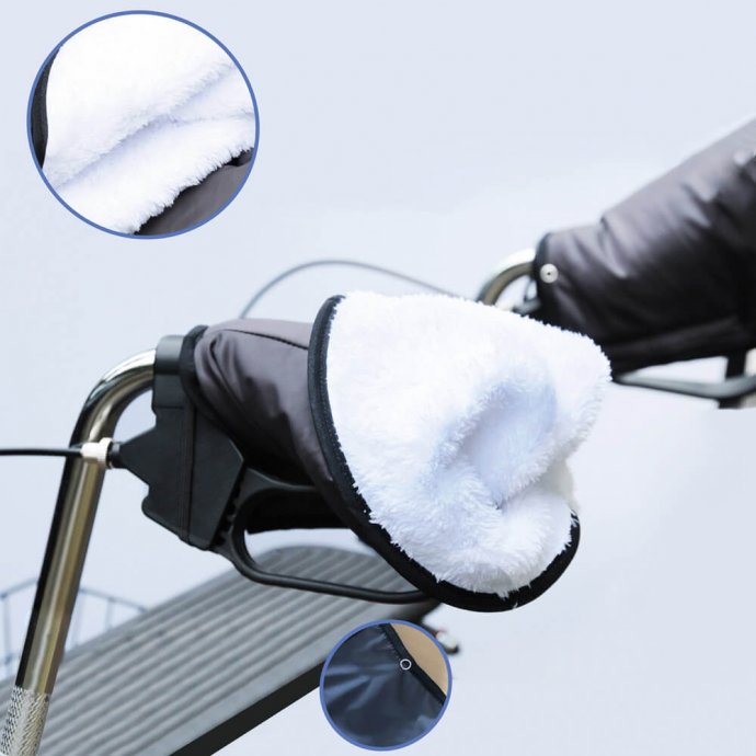 Gants pour déambulateur