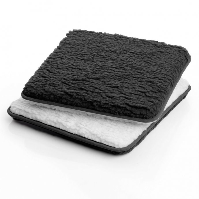 Lot de 2 coussins de chaise en laine vierge