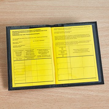 Carnet De Vaccination 2021 Avec étui Protecteur – 3 Pièces, Format International Multilingue