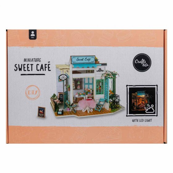Café miniature à monter soi-même