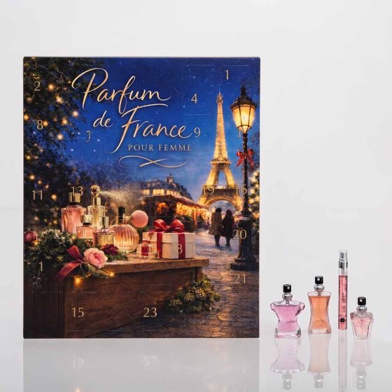 Calendrier de l'Avent d'eaux de parfum, pour femmes 