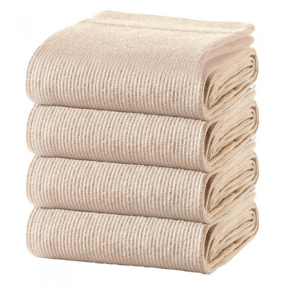 Chaussettes de contention "coton" XL | noir