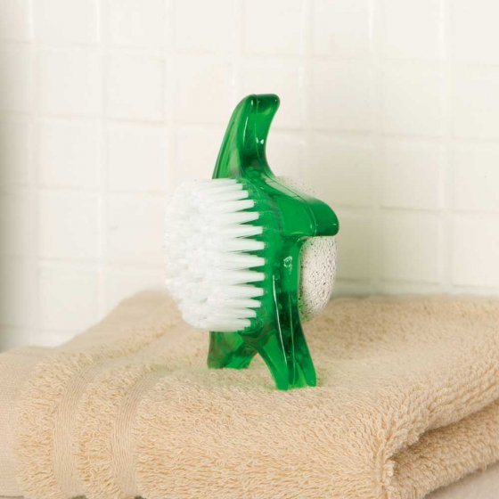 Brosse à ongle avec pierre ponce 