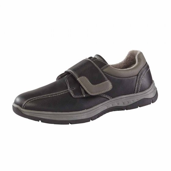 Chaussures à velcro avec doublure chaude 