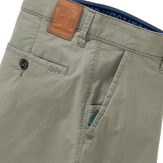 Pantalon léger en coton très extensible 