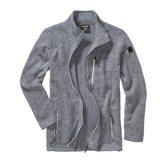 Veste polaire tricotée pour homme 