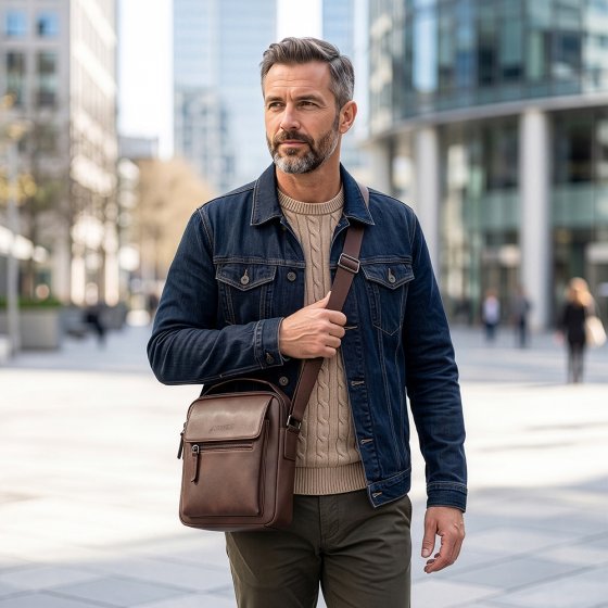 Sac à bandoulière polyvalent 