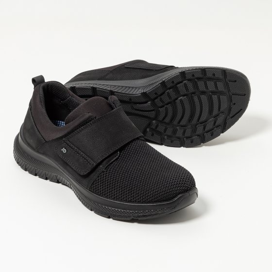 Chaussures en cuir à fermeture velcro pour homme 