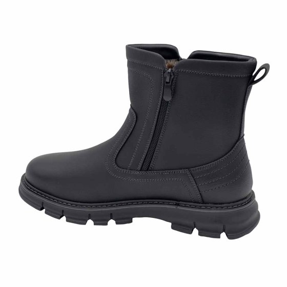 Bottines à double fermeture éclair 