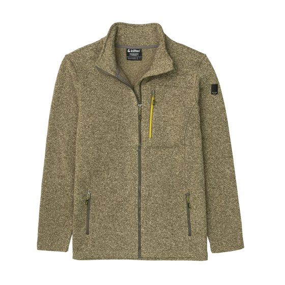 Veste polaire tricotée homme 
