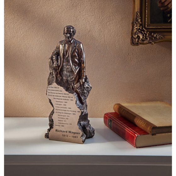 Statuette de Richard Wagner en bronze 