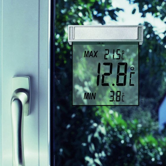 Thermomètre numérique de fenêtre 