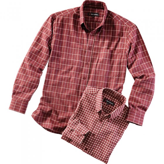 Chemises à carreaux par 2 XXL | Bordeaux