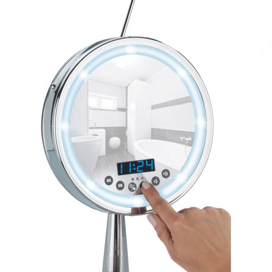 Miroir multimédia sur pied