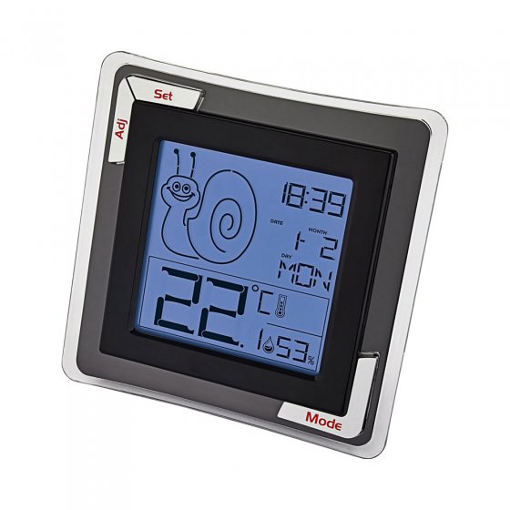 Pendule thermomètre/hygromètre “Komfort” 