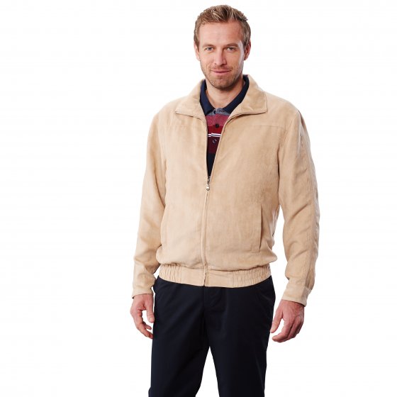 Blouson en micro velours