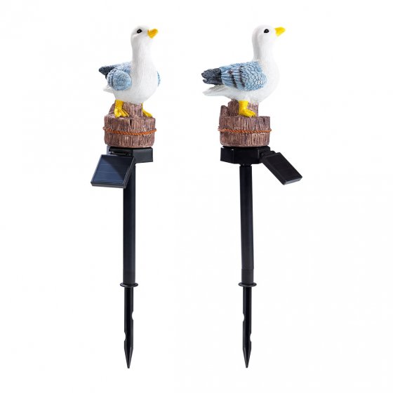 Lampe solaire mouette 