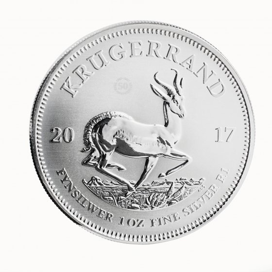 Krugerrand 2017, pièce commémorative en argent 