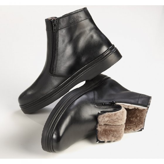 Bottines confort fourrées 46 | Noir